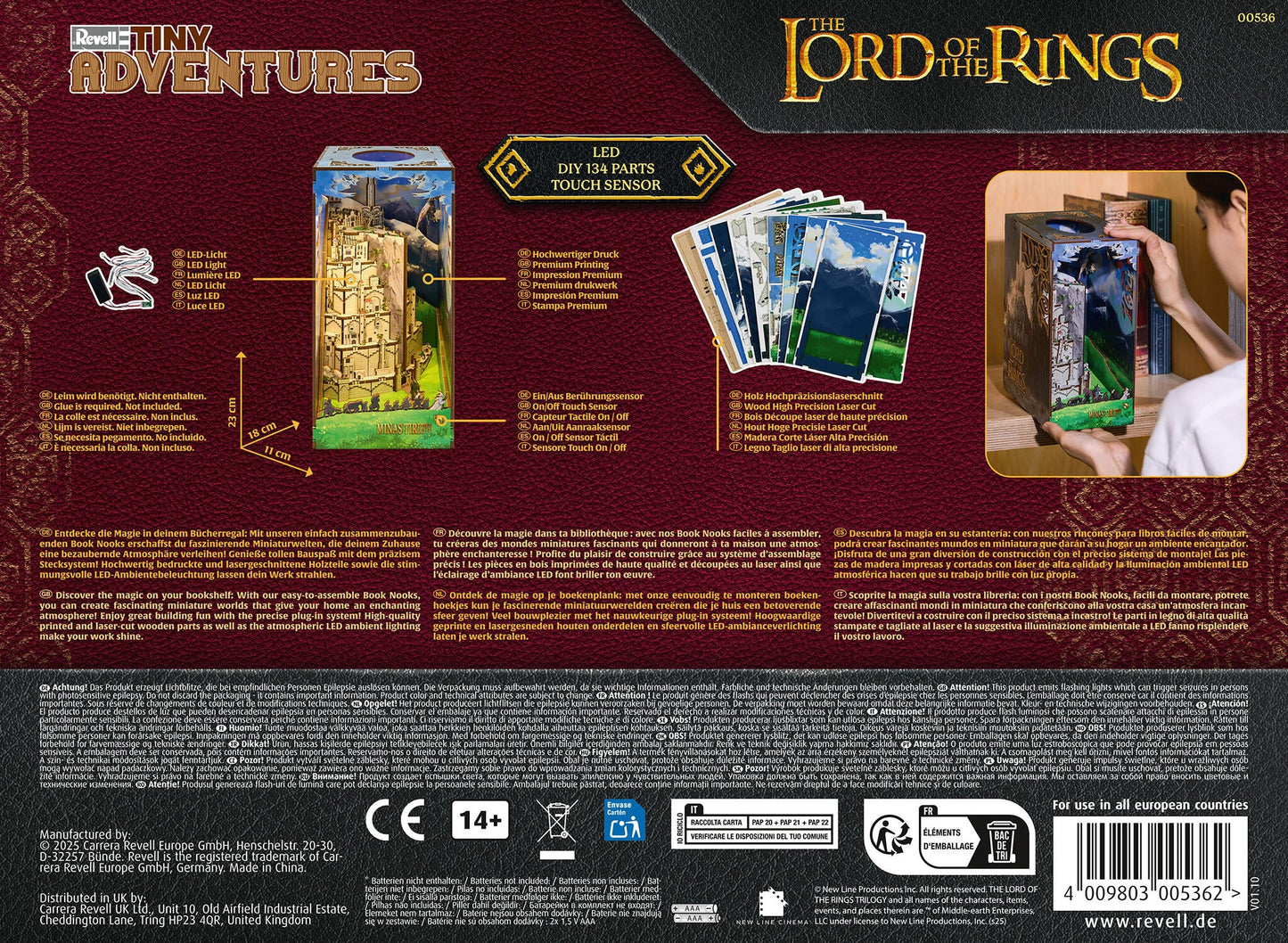 Lord of the Rings Minas Tirith Tiny Adventures Model Kit