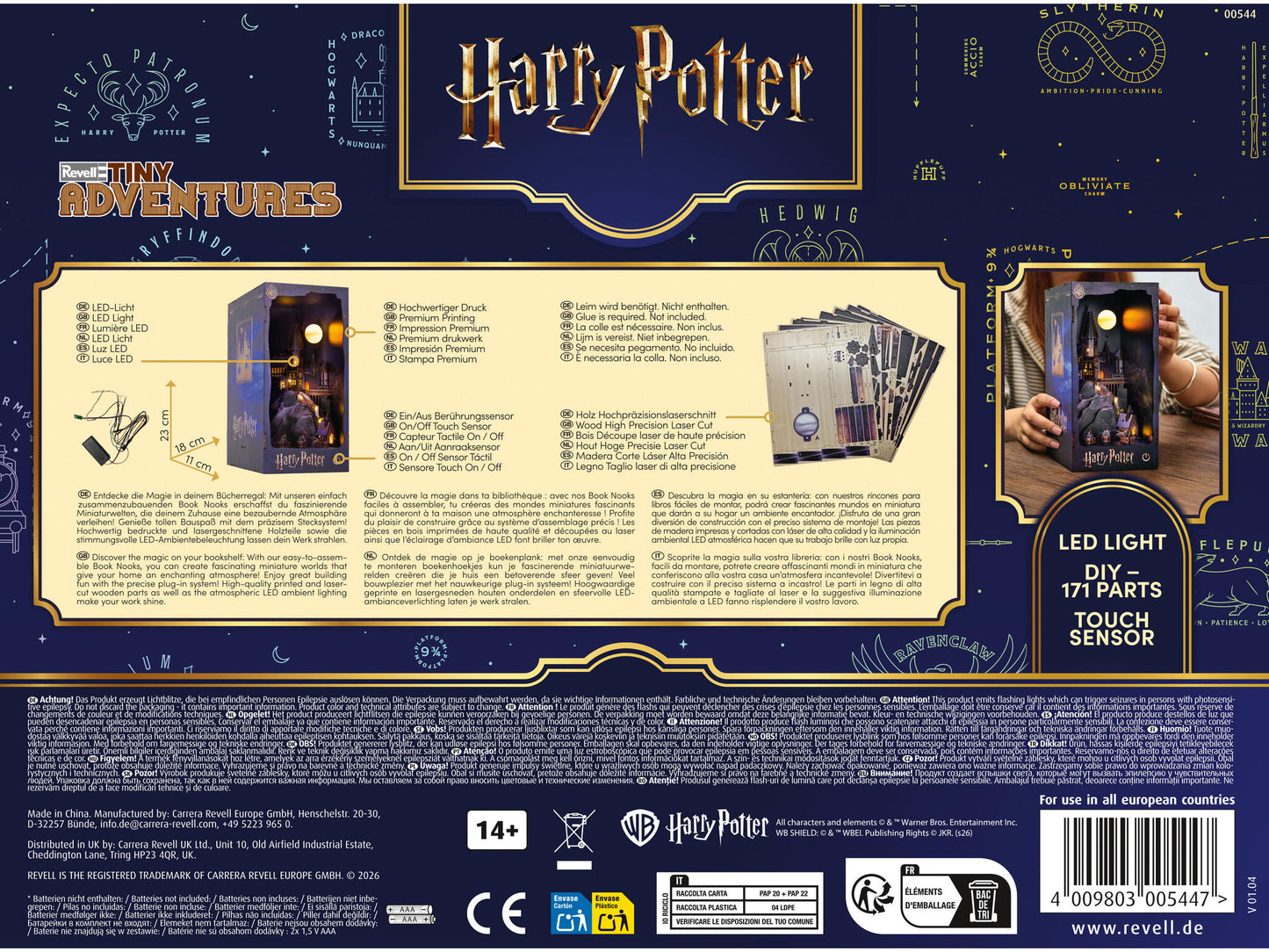 00544 Harry Potter Hogwarts Castle Tiny Adventures Model Kit