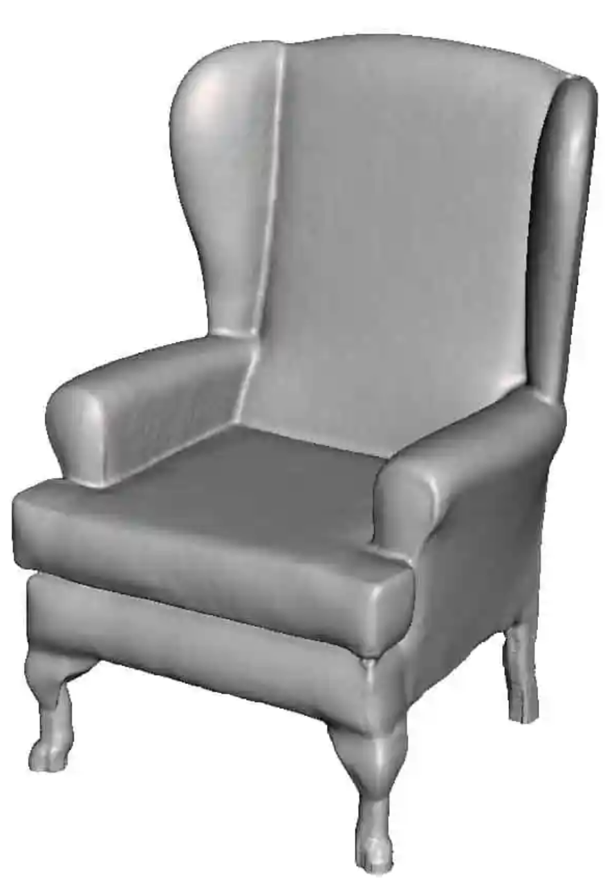 OO Gauge - Town & country - Wing backed armchair