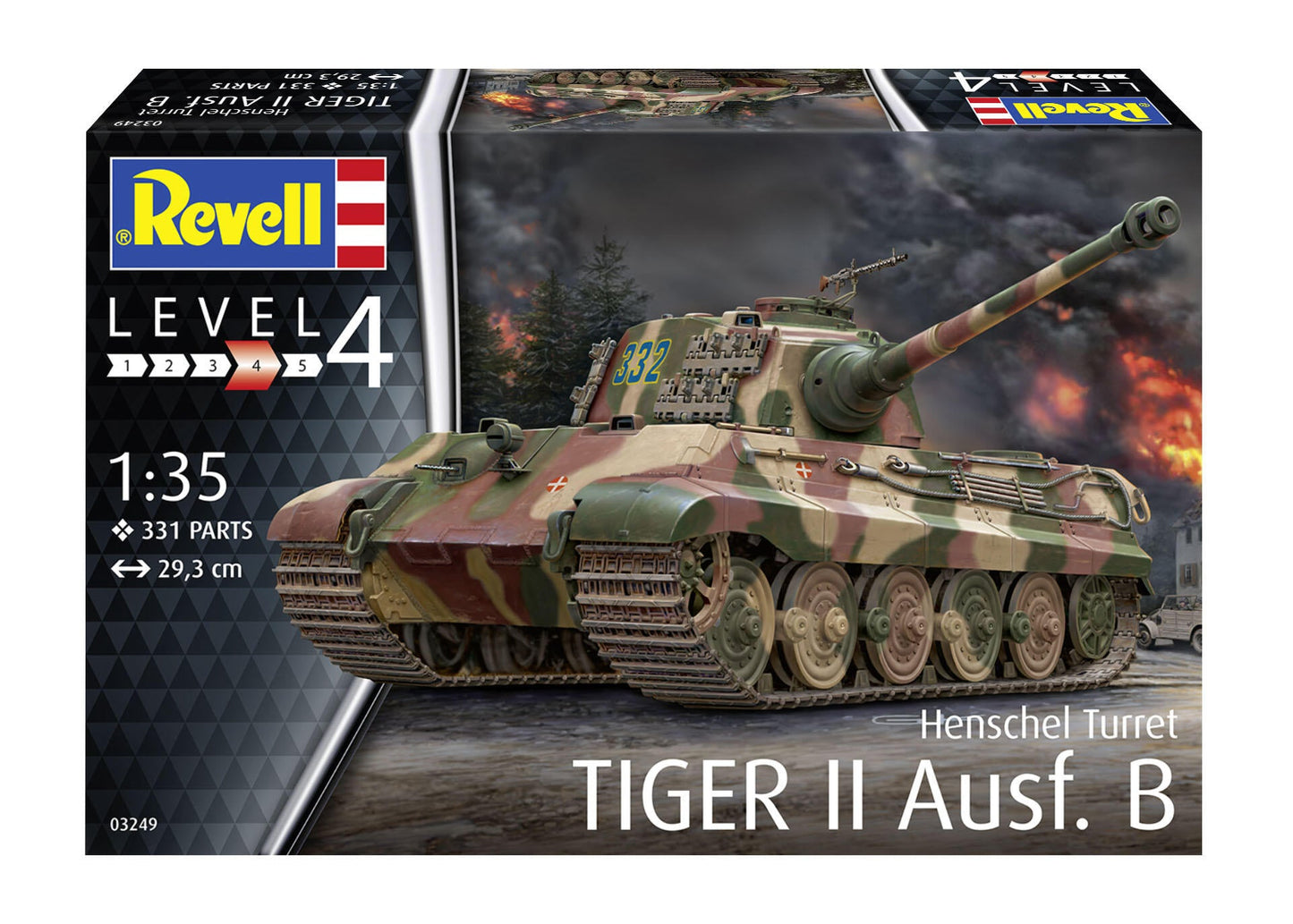 Tiger II Ausf.B (Henschel Turret) model kit