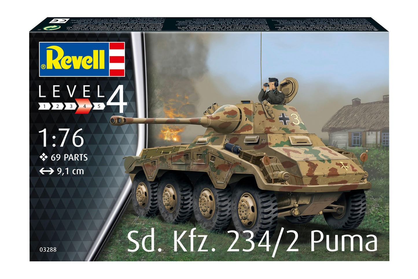 Sd.Kfz. 234/2 Puma Revell model kit