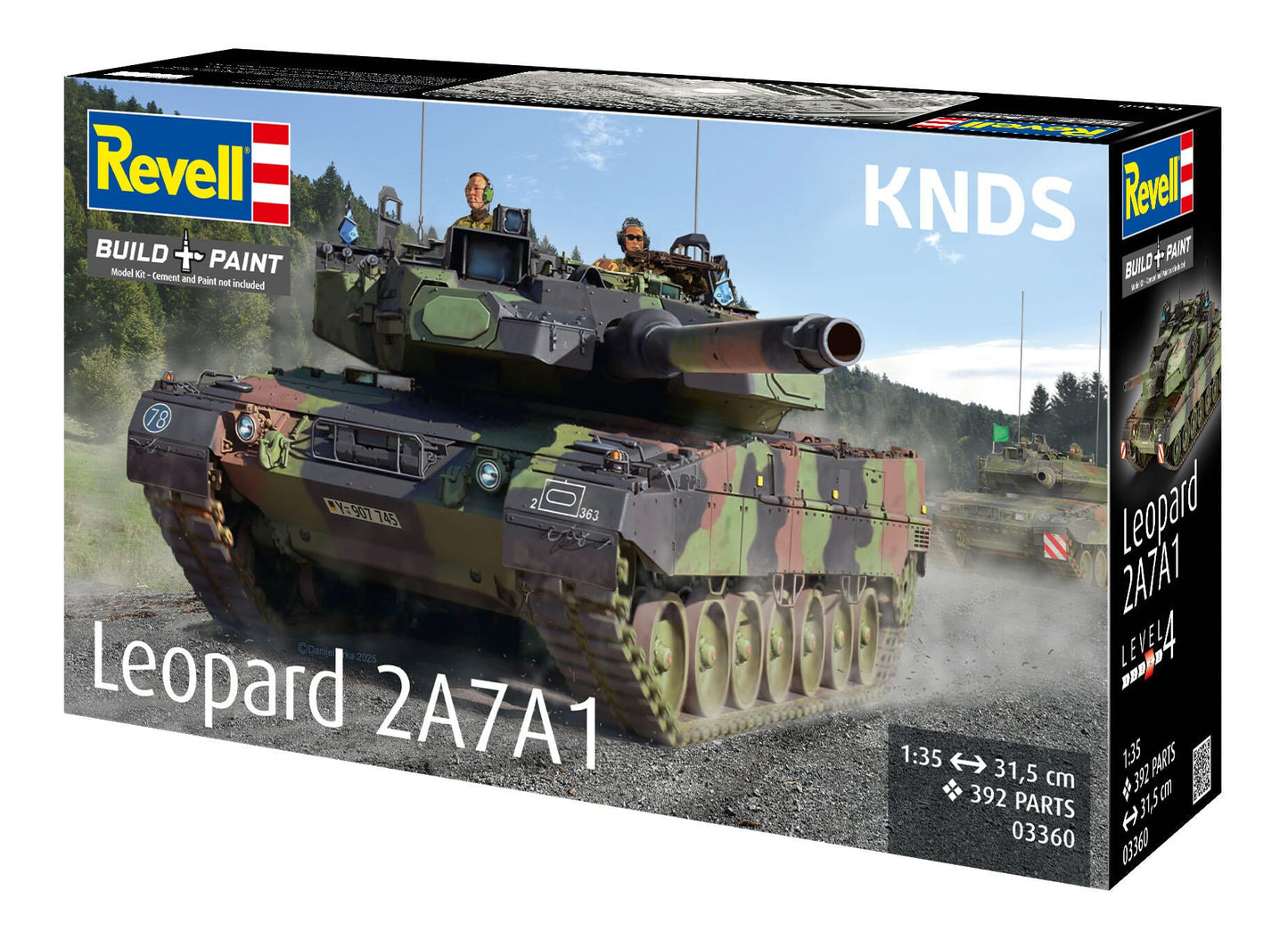 Leopard 2A7A1 Model Kit