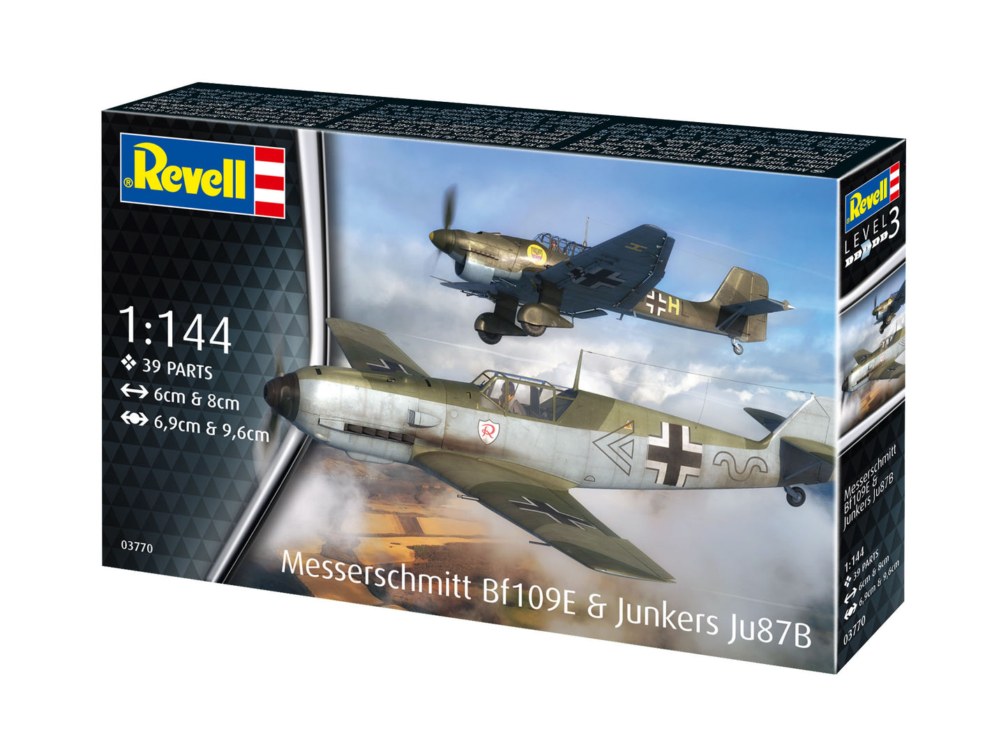 Messerschmitt Bf109E & Junkers Ju87B Stuka Model Kit