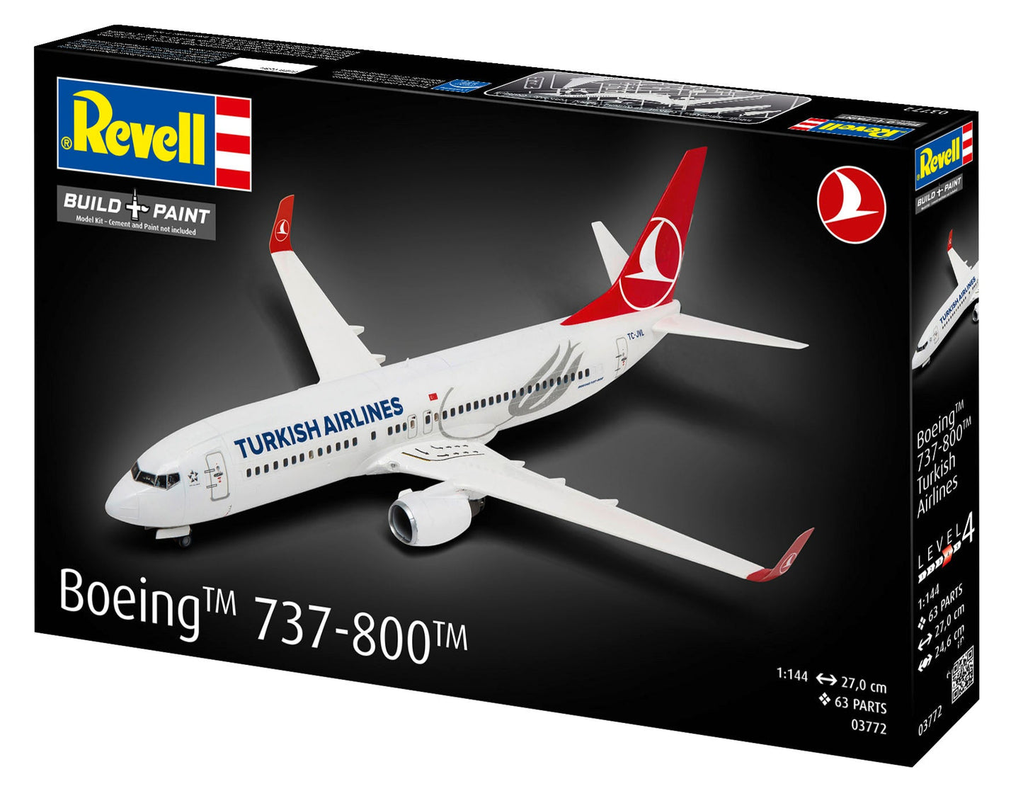 Boeing 737-800 "Turkish Airlines" Model Kit