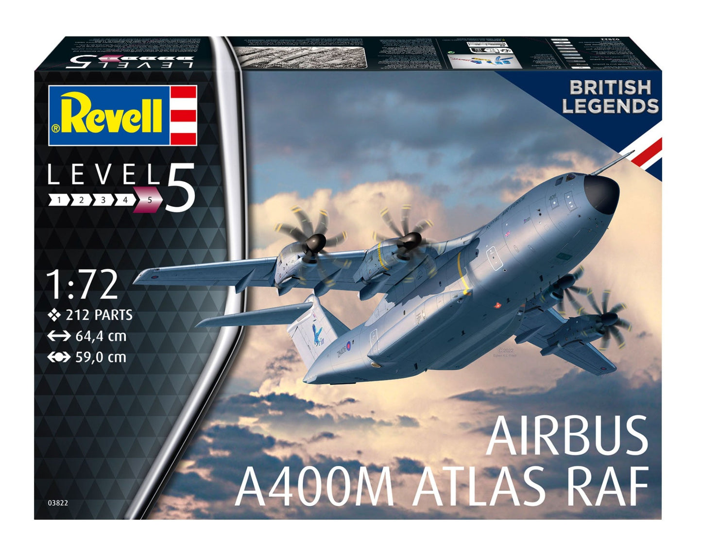 British Airbus A400M Atlas RAF (1:72 Scale) Model Kit