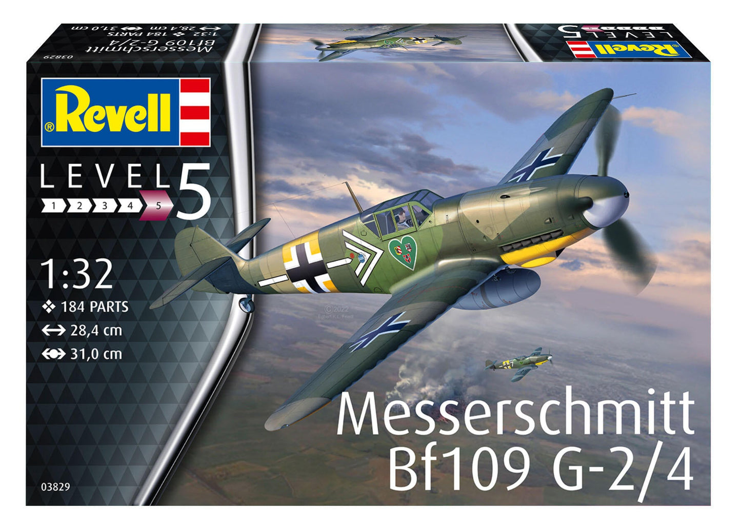 Messerschmitt Bf109 G-2/4 model kit