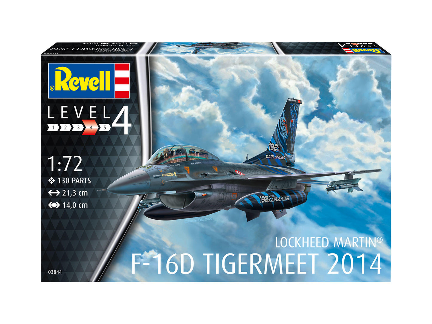 Lockheed Martin F-16D Tigermeet 2014 Model Kit