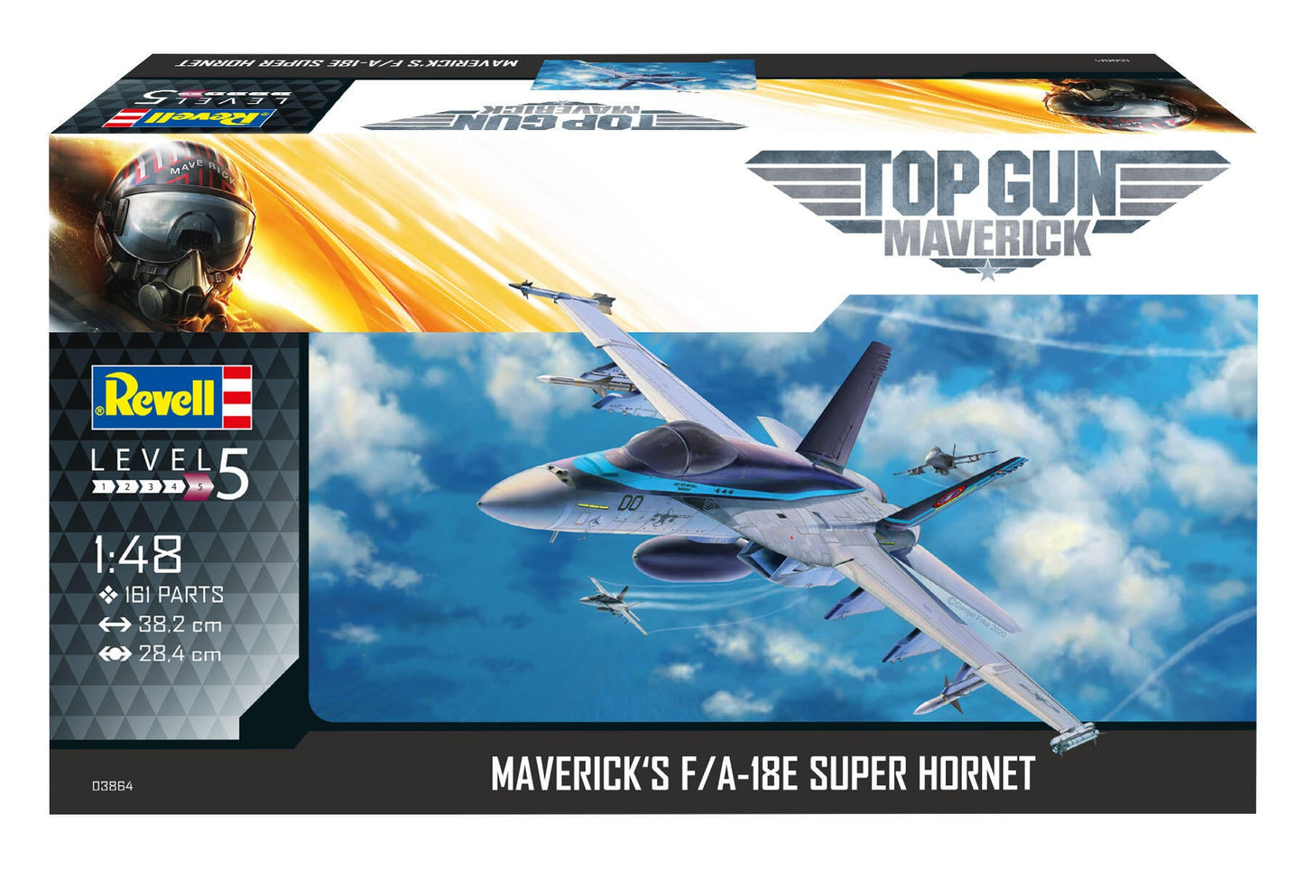 Maverick's F/A-18E Super Hornet "Top Gun Maverick" model kit
