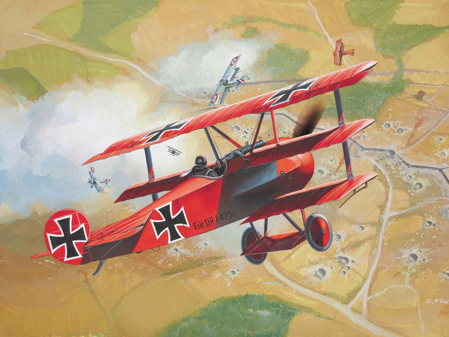 Fokker Dr.1 Triplane Model Kit