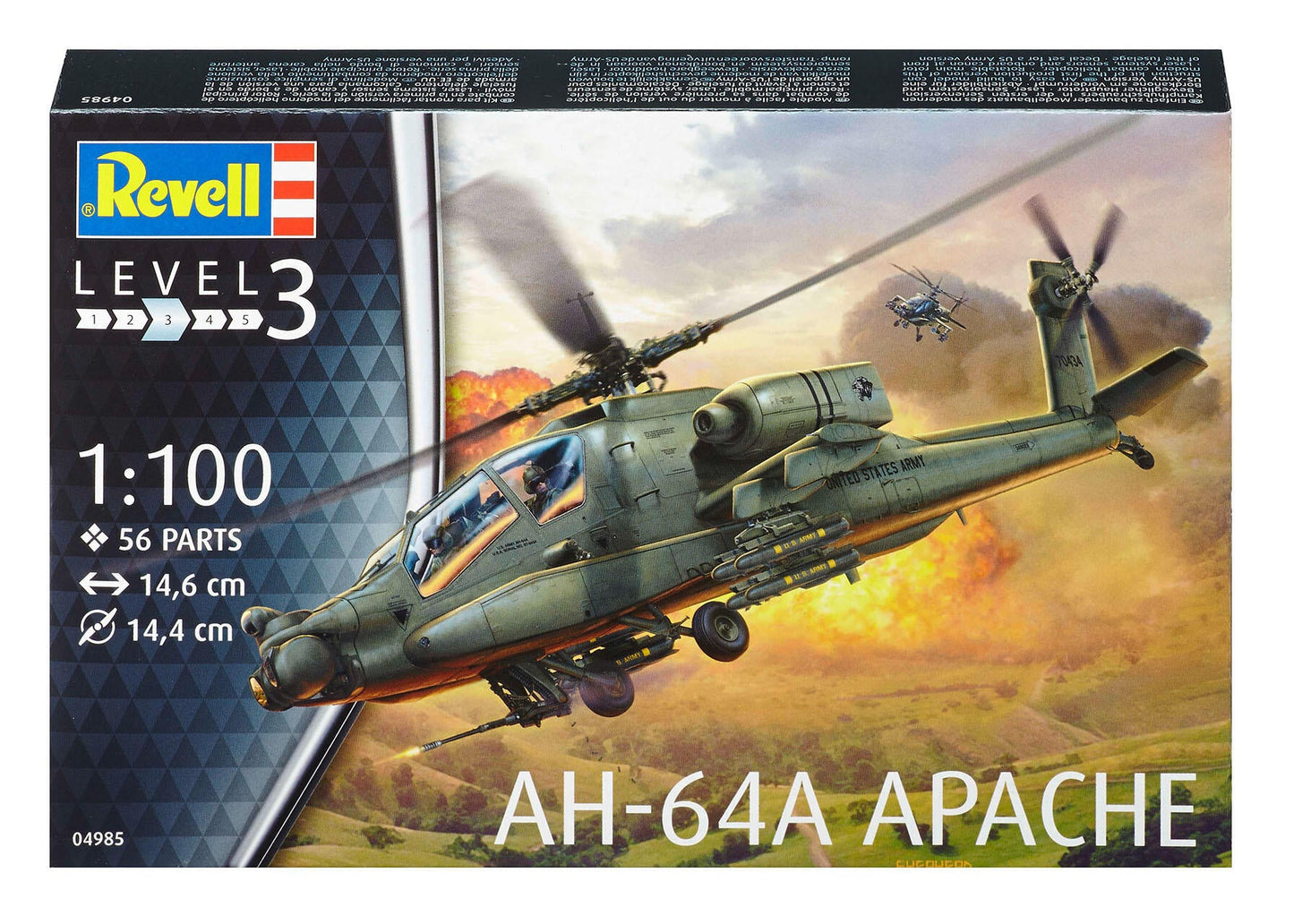 AH-64A Apache model kit