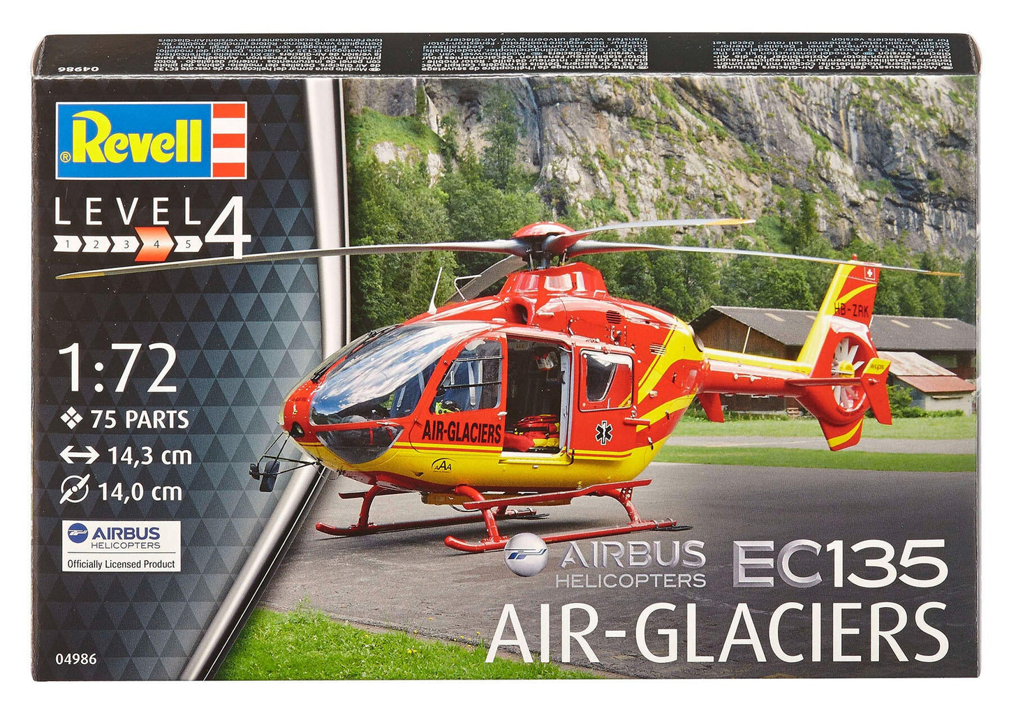 Airbus Helicopters EC135 "Air-Glaciers" Model Kit