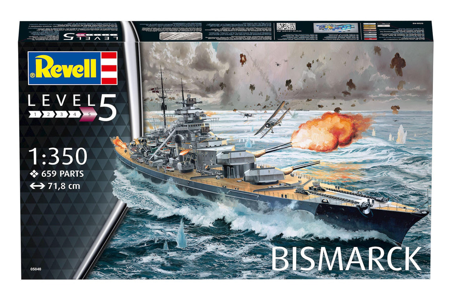 German Battleship "Bismarck" Model Kit