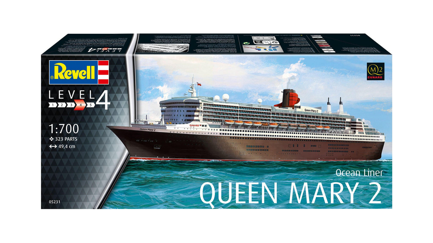 Ocean Liner Queen Mary 2 Model Kit