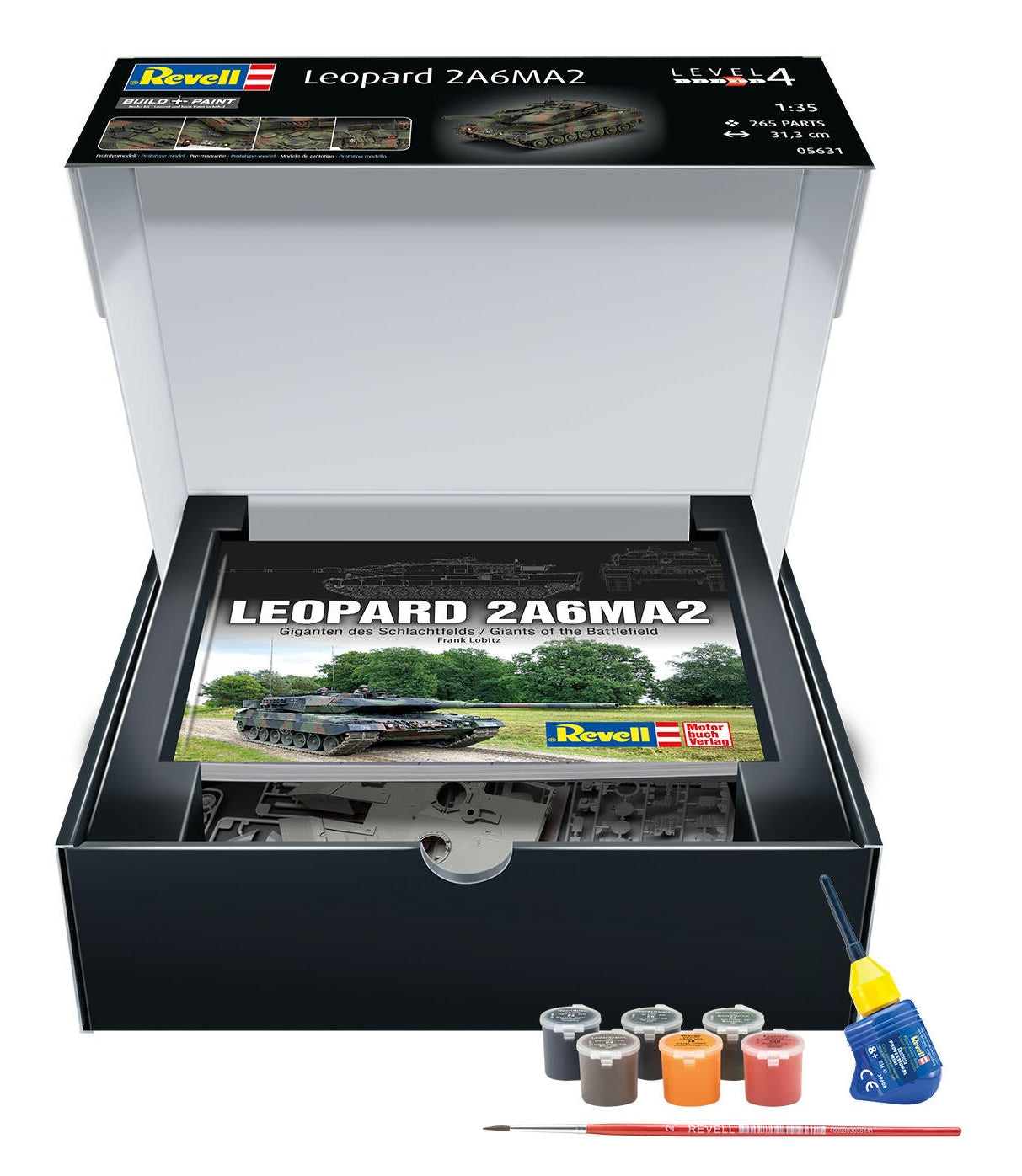 70 years of the German Armed Forces: Leopard 2 A6A2 "Exclusive Edi Model Kit