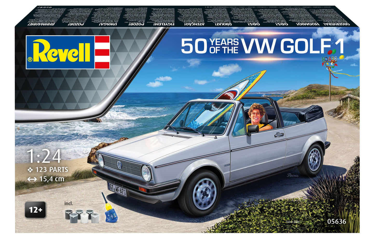 50 Years of the VW Golf 1 Model Kit