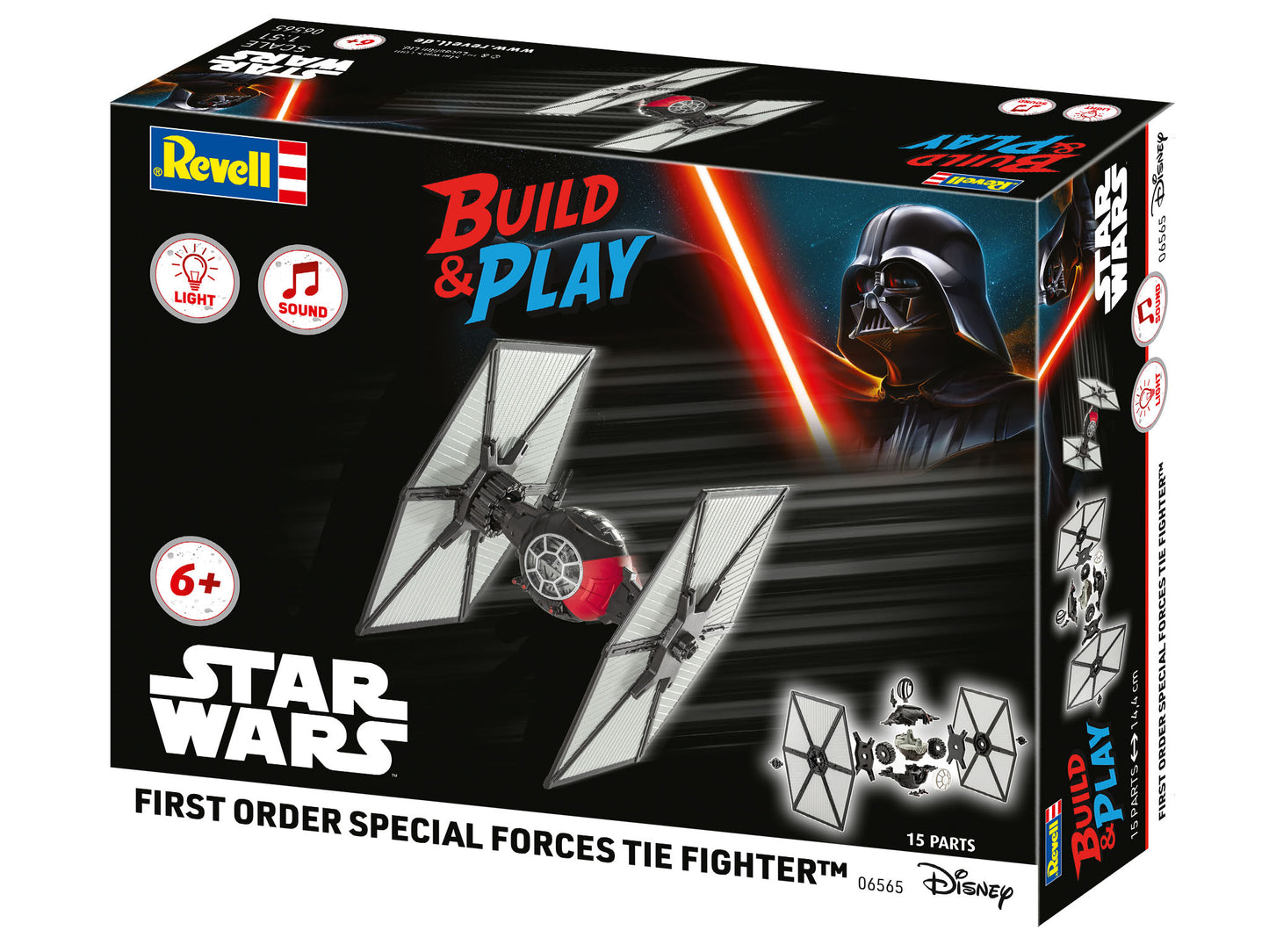 Star Wars First Order Special TIE Forces Build - Play Model Kit
