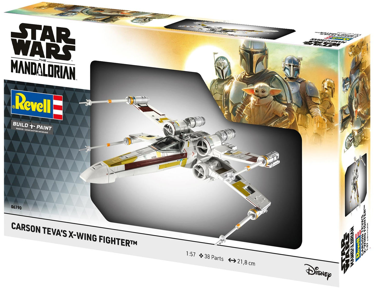 Carson Teva's X-Wing Fighter: The Mandalorian Model Kit