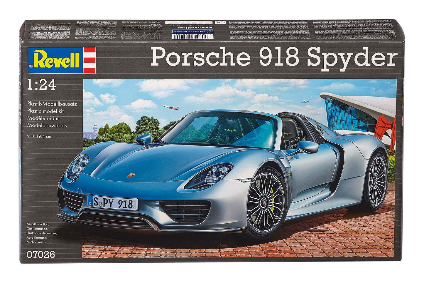 Porsche 918 Spyder Model Kit