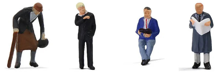 076-511 1:76 Scale Premium Figures (8 Pack)