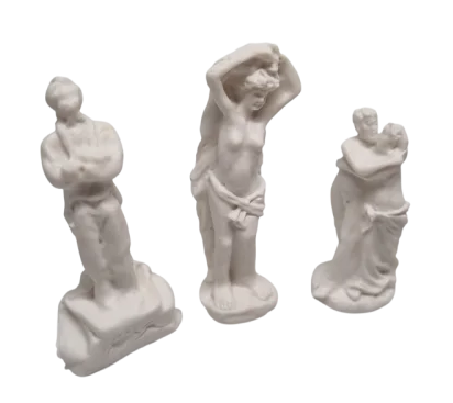 Man, Woman & Couple Garden Statues Model Kit