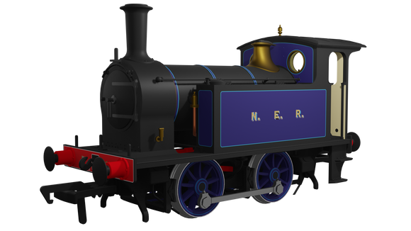 NER H Class No.898 NER Blue 0-4-0T Steam Locomotive