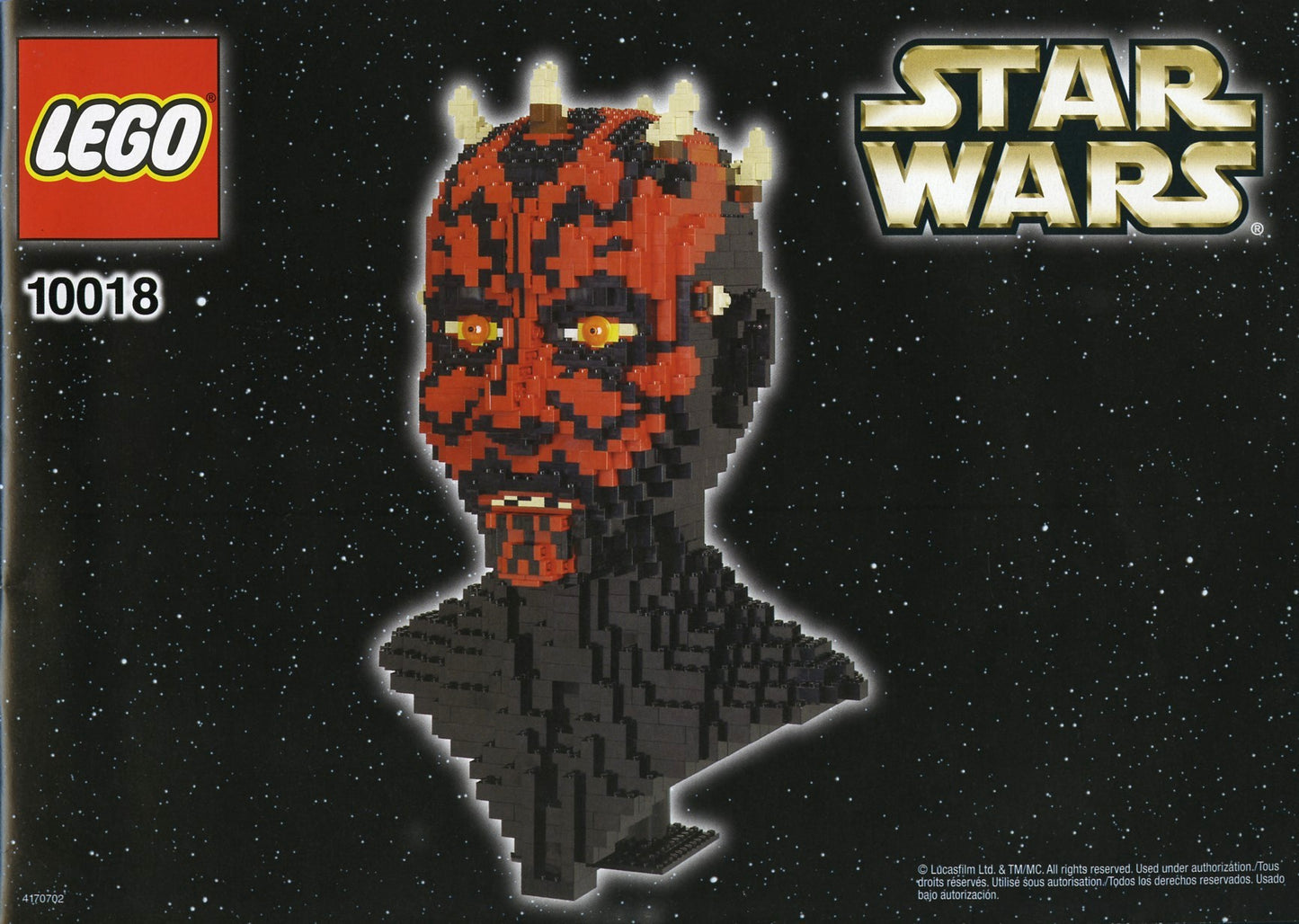 Pre-Owned Lego Star Wars Darth Maul Bust - 10018