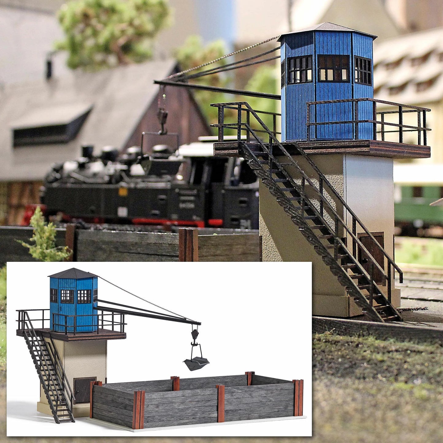 BUS10026 Coal loading crane and bunker