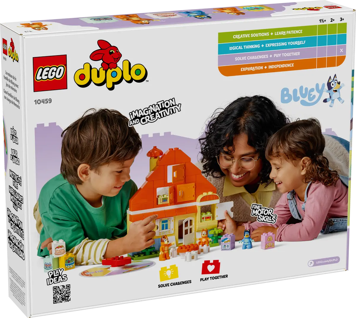 10459 Lego Duplo Bluey's Family House with Memory Game - 10459