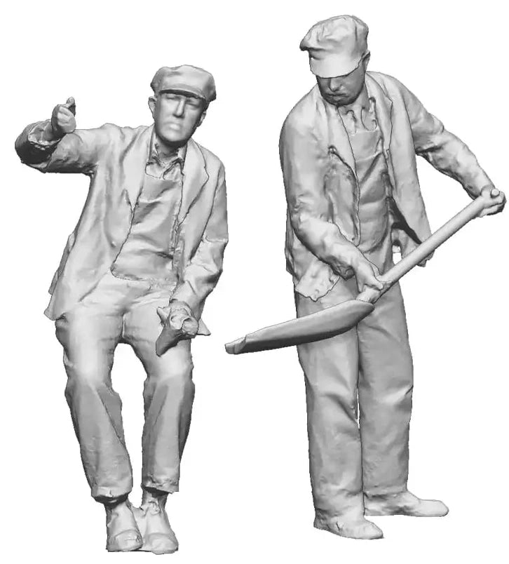 TT:120 Gauge - Loco Specific Crew - Hornby LNER/BR A4 Class Crew