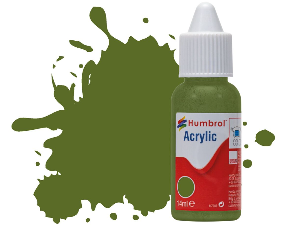 Peinture Acrylique Humbrol DB0090 14ml - No.90 Beige Green (Sky), Neuf