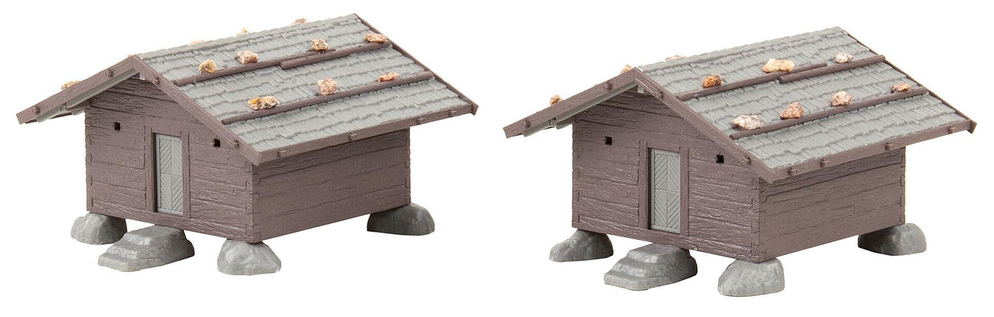 130636 Hay Barns (2) Kit