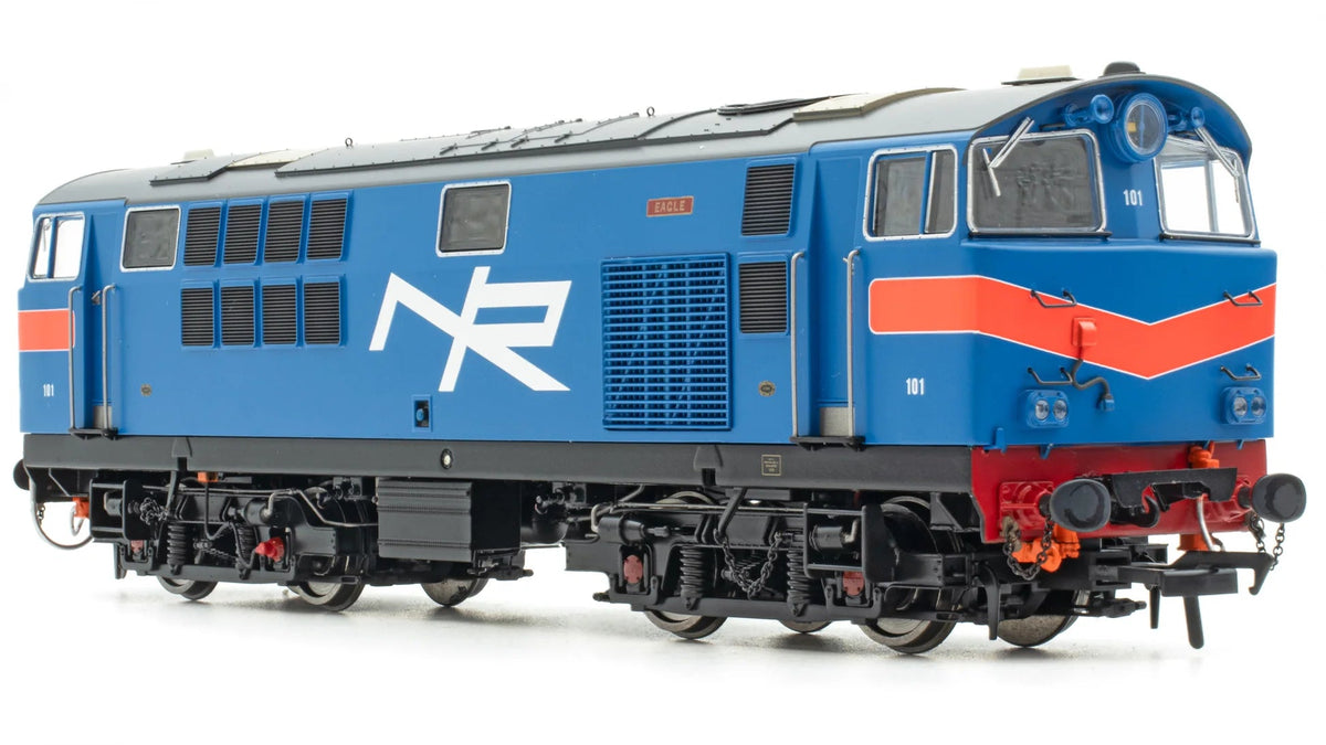IRM1324 NIR 101 Class Hunslet 101 'Eagle' Blue (red chevrons) Diesel Locomotive
