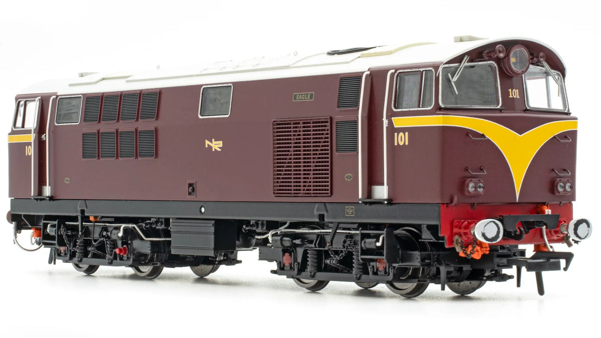 IRM1340 NIR 101 Class Hunslet 101 'Eagle' Maroon (revised arc) Diesel Locomotive