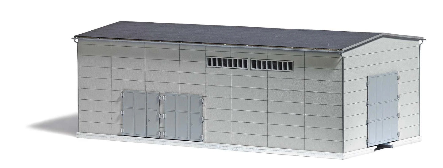 BUS1398 Prefabricated concrete building with siding