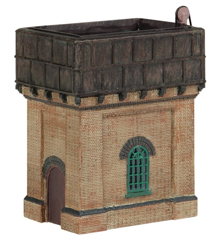 Pre-Owned Brick Base Water Tower Green