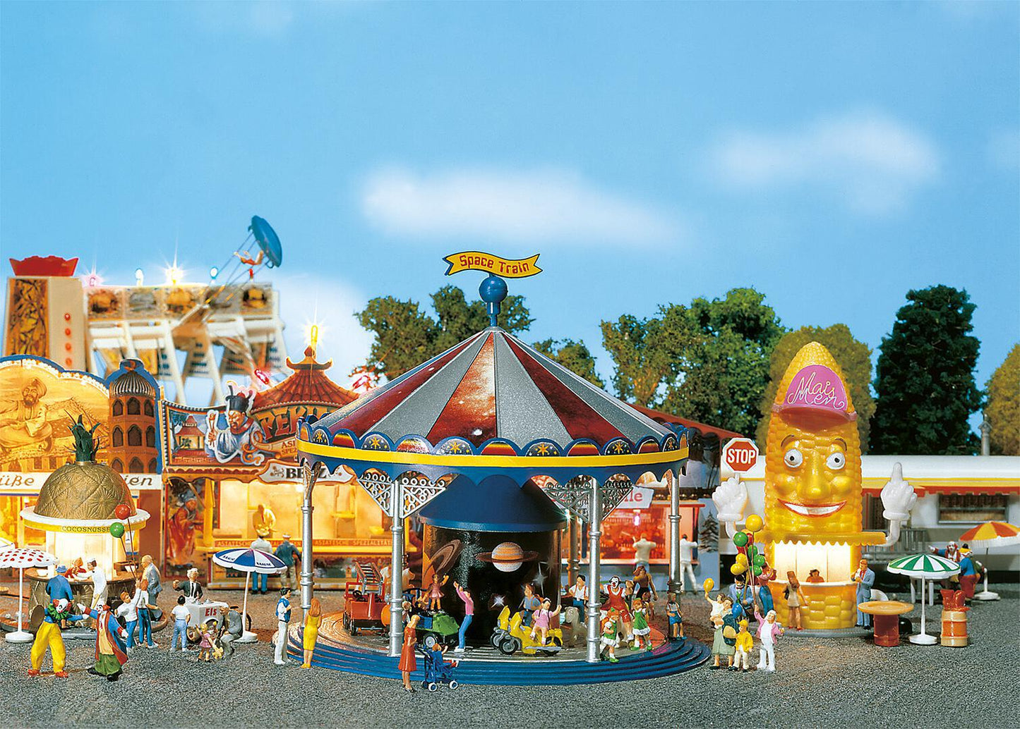 140329 Childrens Merry Go Round Fairground Kit with Motor III