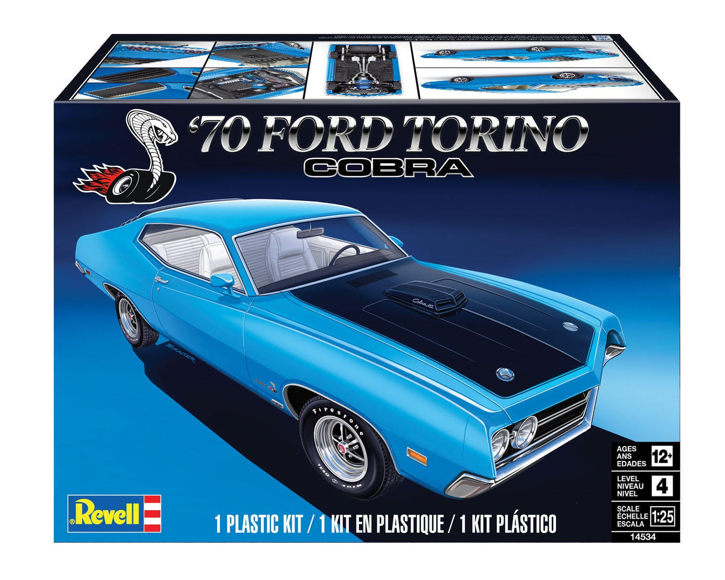 1970 Ford Torino Cobra Model Kit