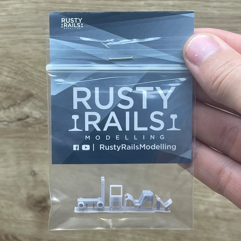 N Gauge Forklift (Single Pack) - Unpainted Model Kit