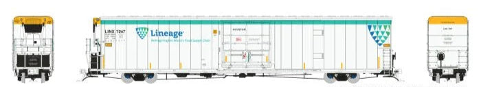 HO Greenbrier 7780cuft Reefer: Lineage: #7267 Houston