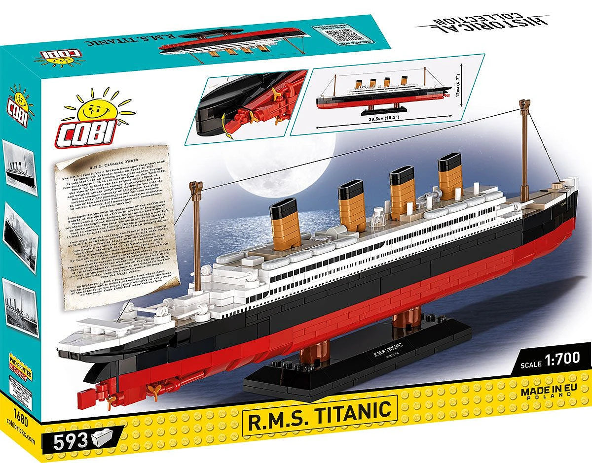 R.M.S Titanic (600 pcs) Model Kit