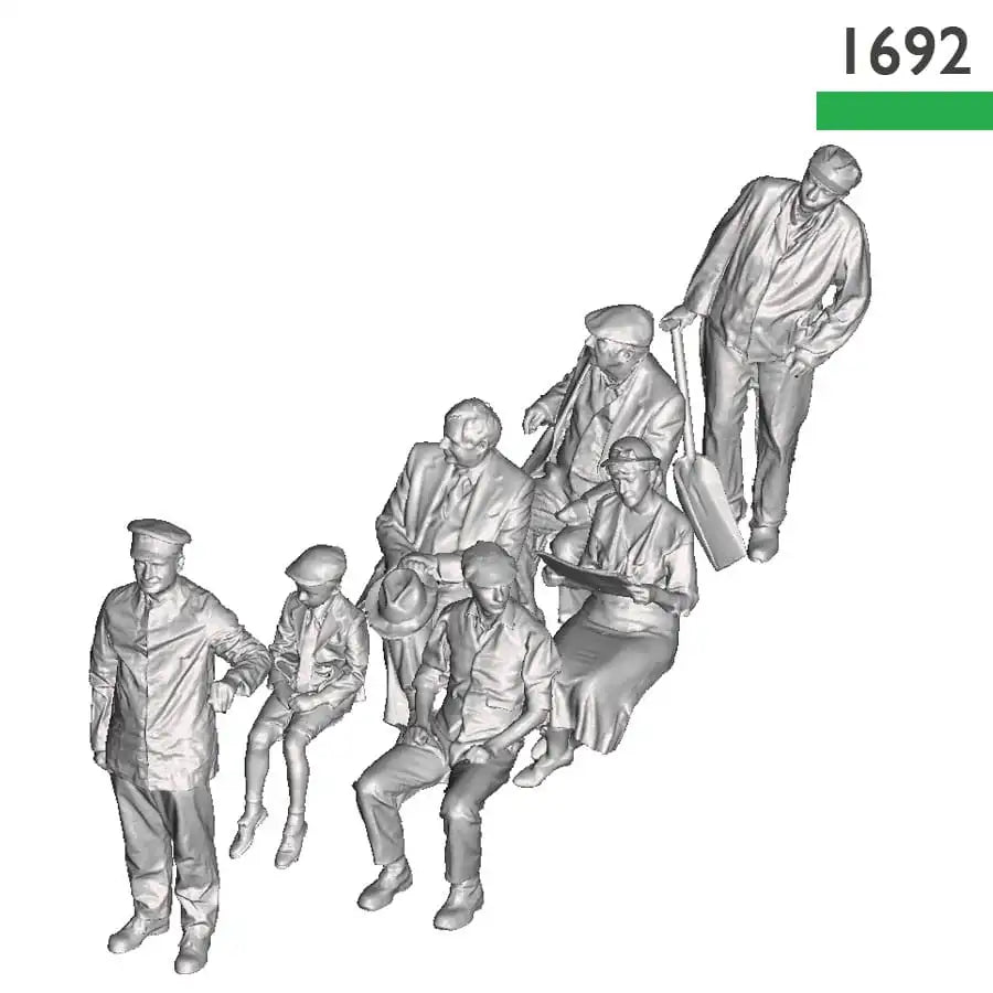 N Gauge 1948-1968 British Railways - GWR Autocoach Passenger Pack