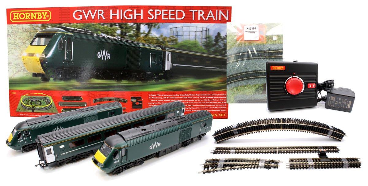 Hornby high store speed train set