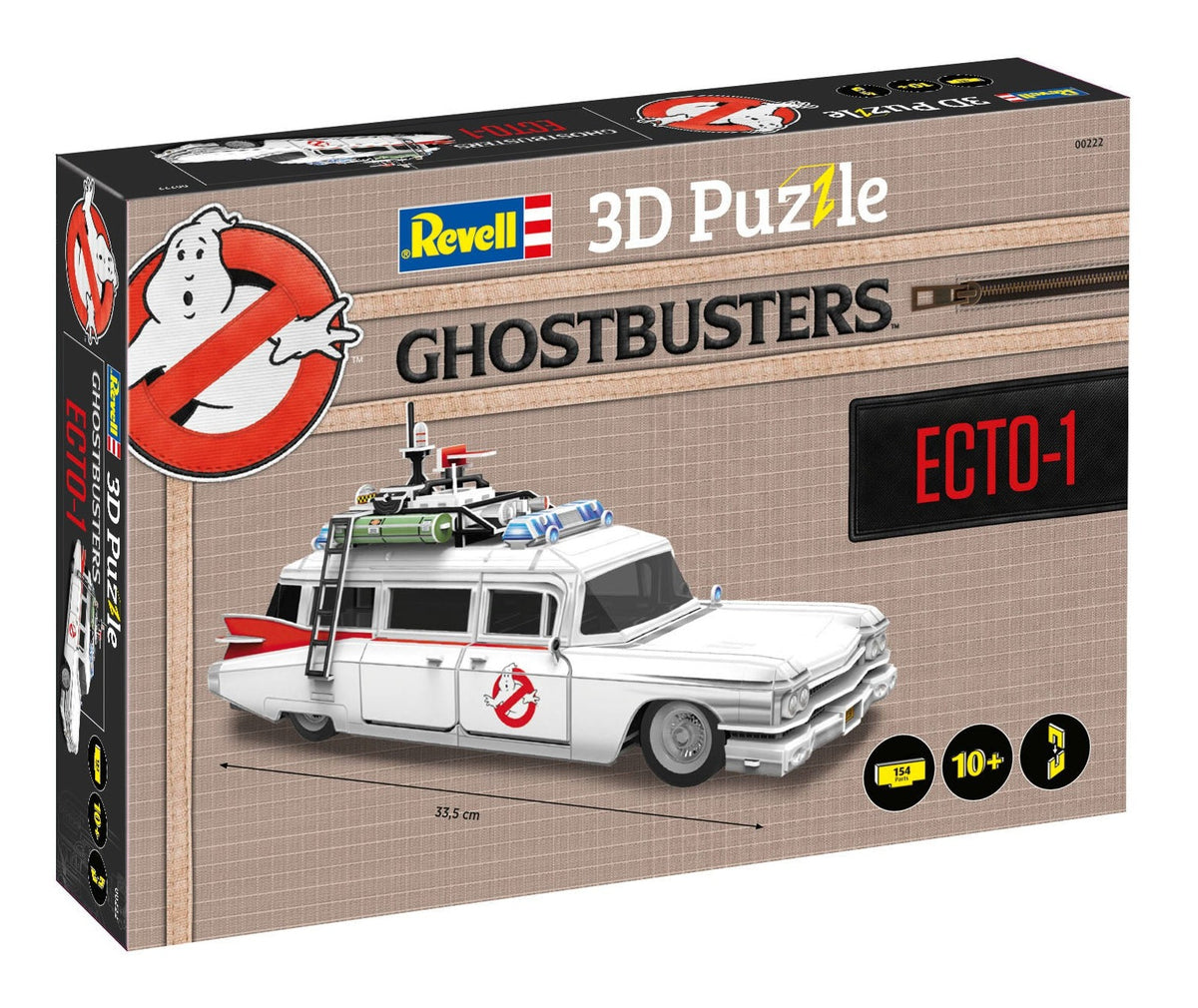 Ghostbusters Ectomobile 3D Wood Puzzle & Model Figure Kit (137 Pcs) - Build  & Paint Your Own 3-D Movie Car Toy - Holiday Educational Gift for Kids &  Adults, No Glue Required, 12+ 