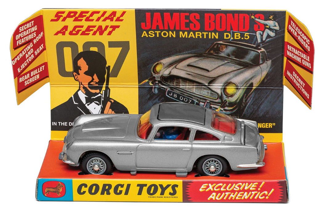 Corgi 007 aston martin top db5 value