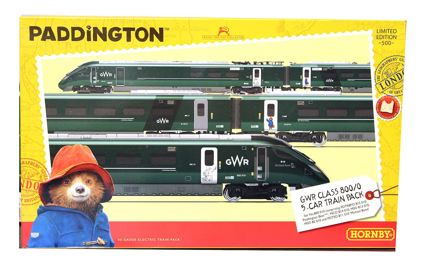 Pre-Owned R3691 GWR Class 800/0 'Paddington Anniversary' 5 Car Train Pack - DCC Sound