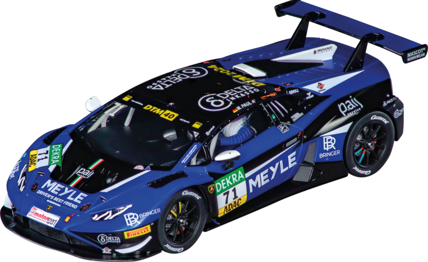 Carrera Digital 124 Lamborghini Huracán GT3 Evo2 "Paul Motorsport, No.71" DTM 2024