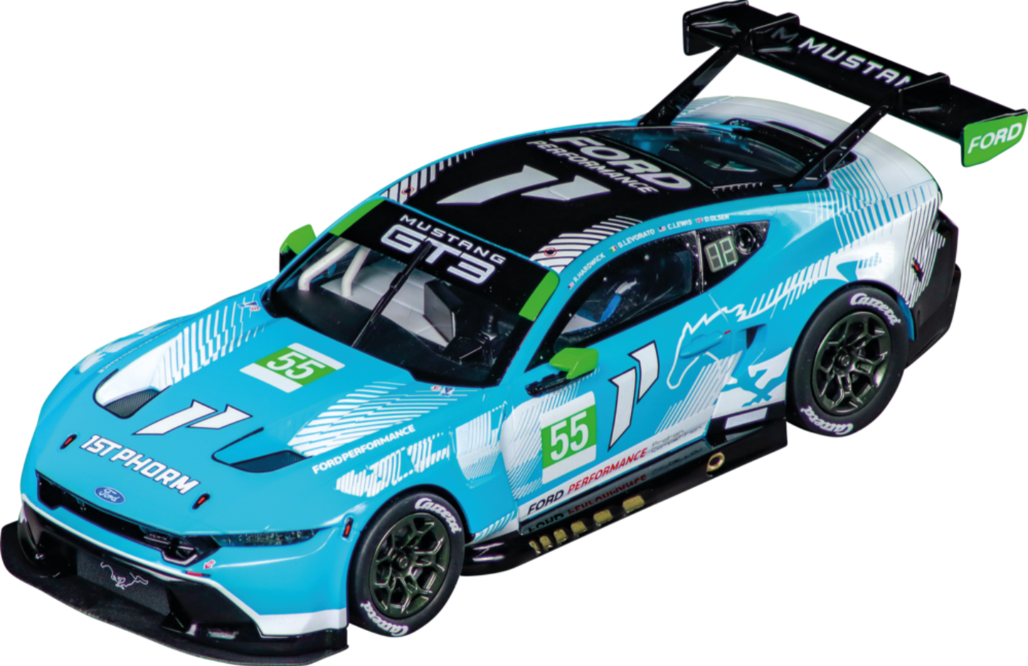 Carrera Digital 132 Ford Mustang GT3 "Champion Spirit, No.55"