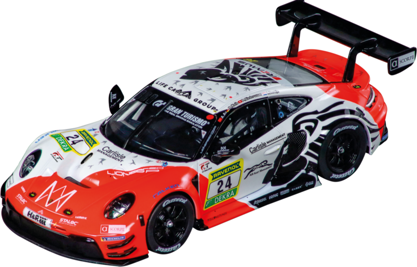 Carrera Digital 132 Porsche 911 GT3 R "Lionspeed GP, No.24"