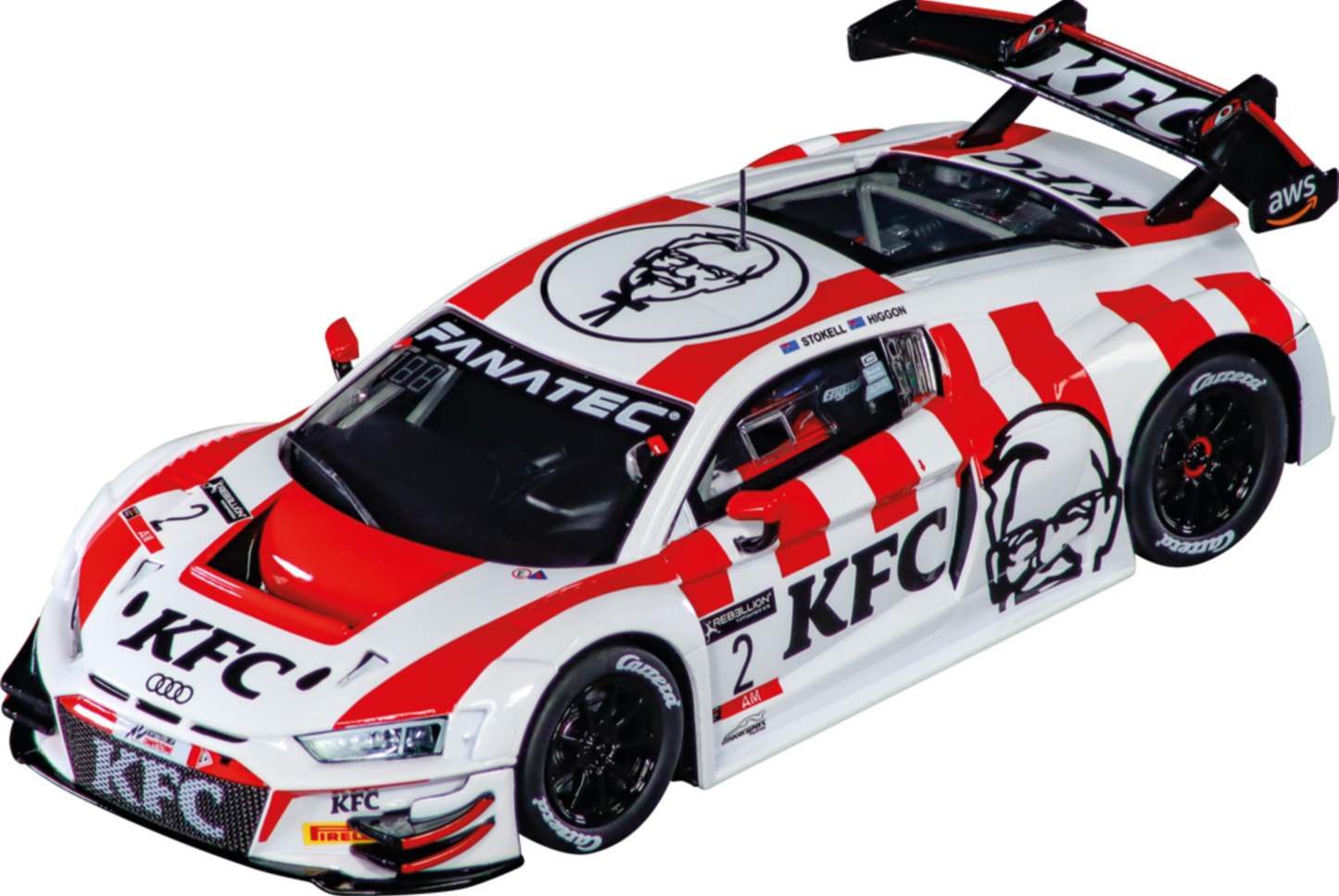 Carrera Digital 132 Audi R8 LMS GT3 evo II "KFC Racing, No.2"