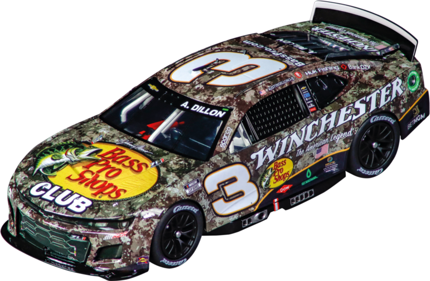 Carrera Digital 132 NASCAR Camaro NextGen ZL1 "Richard Childress Racing, Austin Dillon, No.3" Season 2026